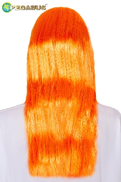 PARRUCCA VALENTINA LUNGA ARANCIONE